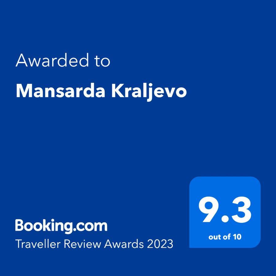 Mansarda Kraljevo Lägenhet Exteriör bild
